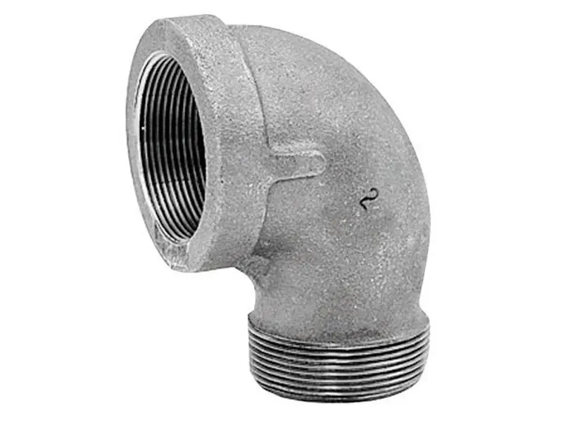 Anvil 2 in. FPT X 2 in. D FPT Black Malleable Iron 90 Degree Street Elbow - Open Box