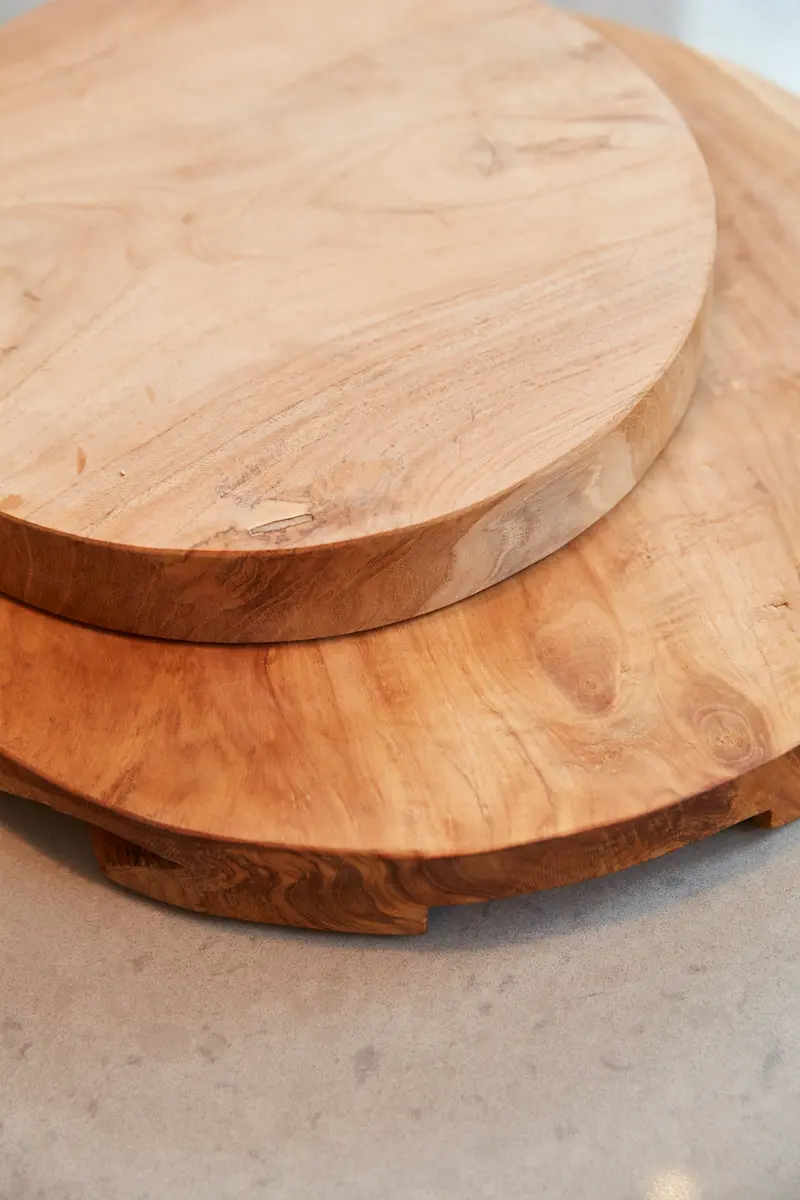 Anza Platter Set of 2 By Accent Decor