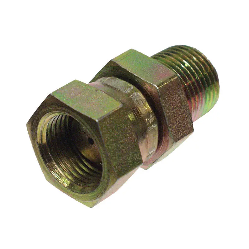Apache Steel 1/2 in. D X 1/2 in. D Hydraulic Adapter 1 pk - Deal of The Week