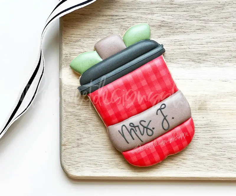 Apple Shaped Coffee - Cookie Cutter