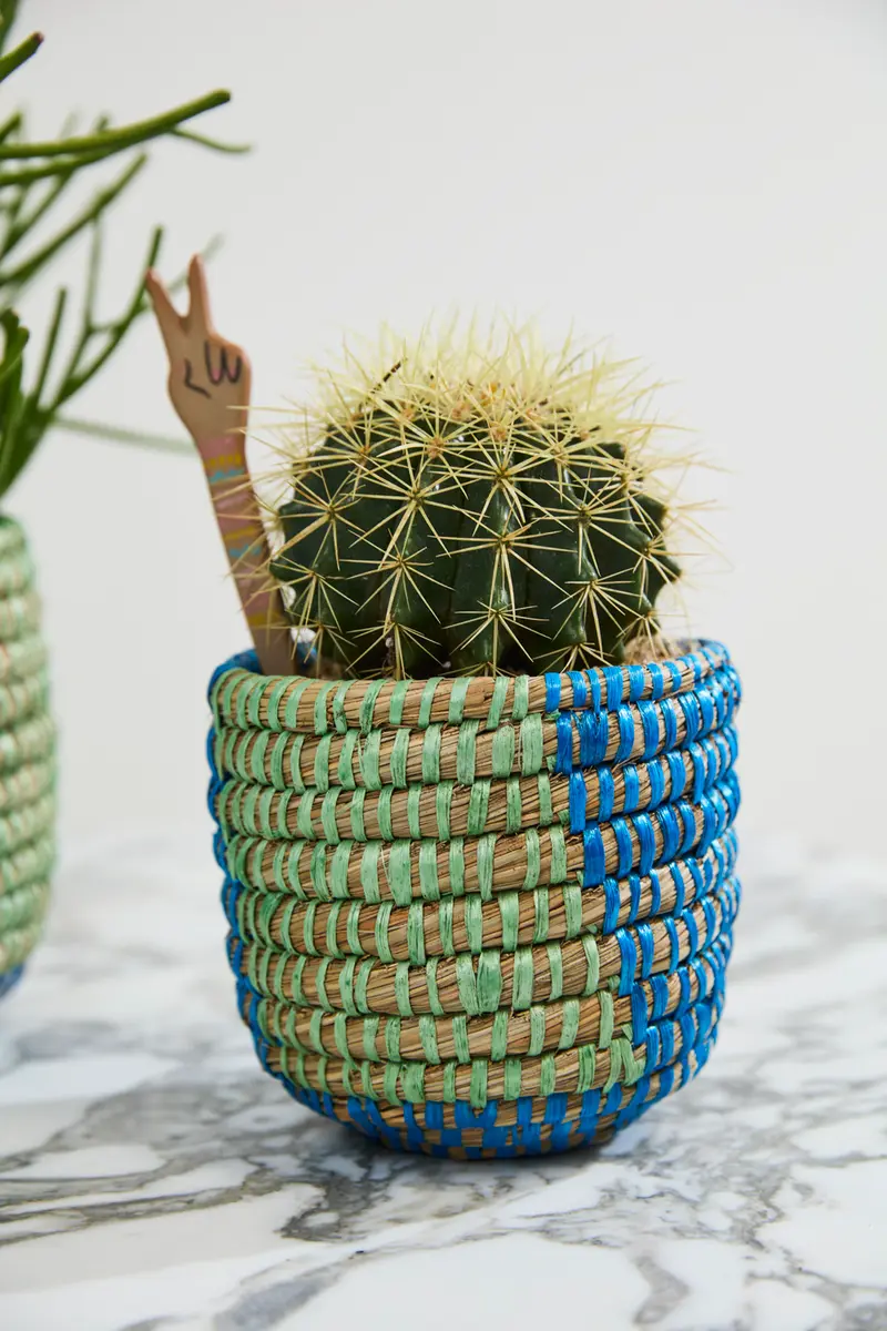 Aqua Basket - Set of 4 By Accent Decor