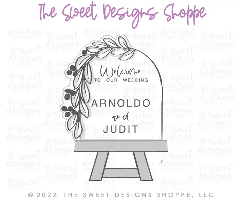 Arched Easel - Cookie Cutter