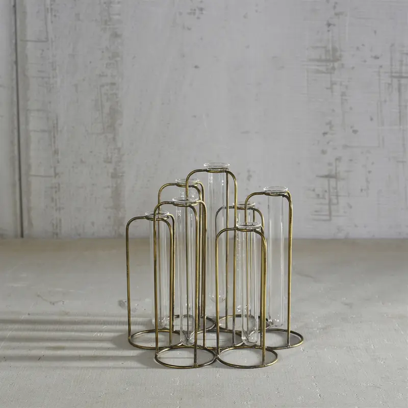 Archer Cluster Vase - 7 Tubes By HomArt