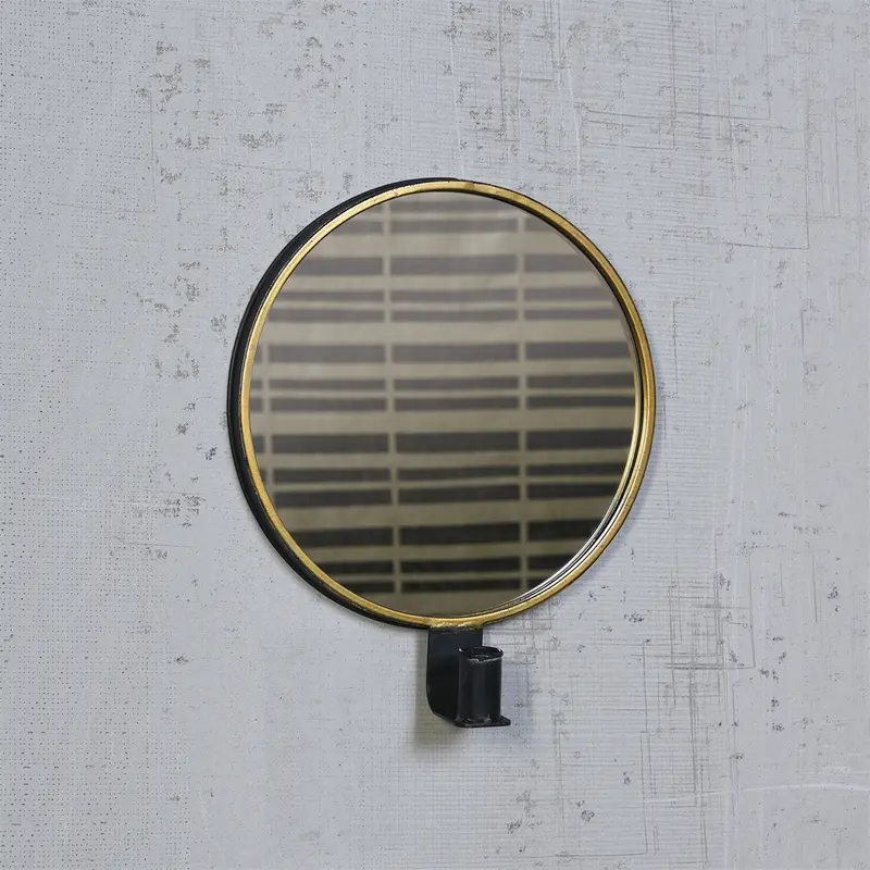 Archer Mirror Sconce - Round By HomArt