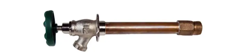 Arrowhead 1/2 in. MIP X 3/4 in. MHT Brass Wall Hydrant - Open Box