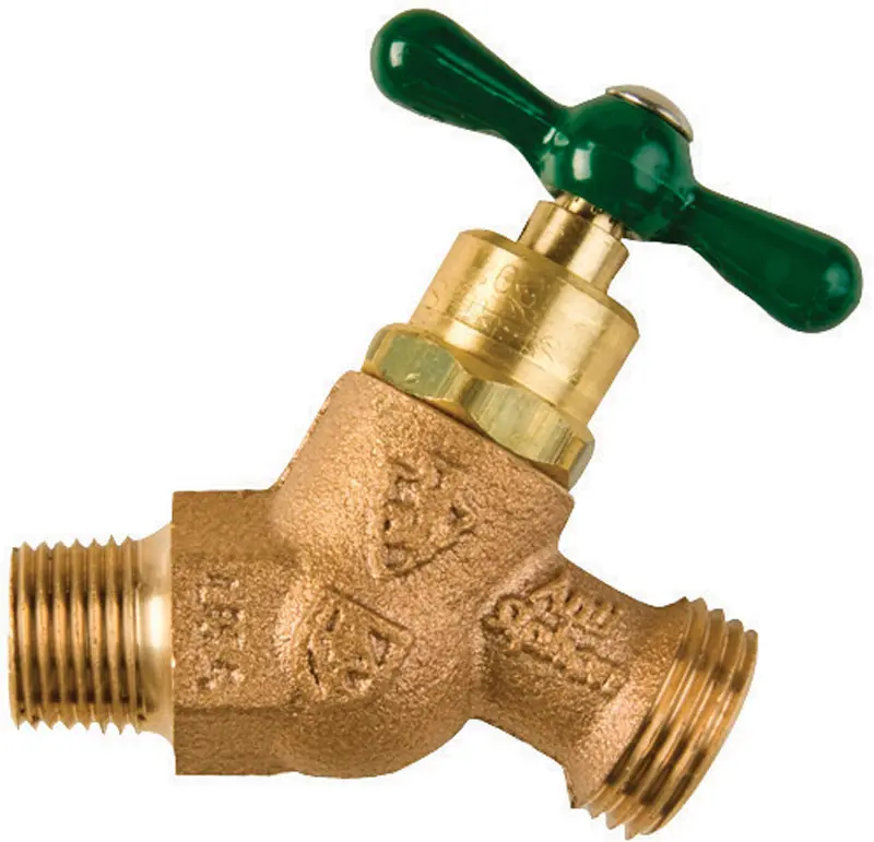 Arrowhead 3/4 in. MIP Hose Anti-Siphon Brass Bibb - Open Box