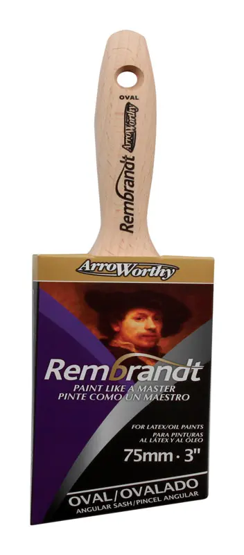 ArroWorthy Rembrandt 3 in. Semi-Oval Paint Brush - Deal of The Week