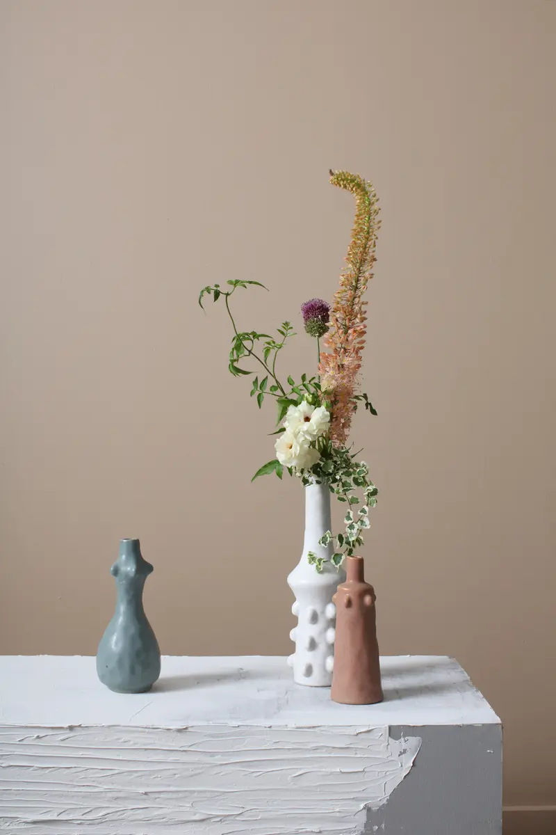 Artisan Budvase Set of 4 By Accent Decor