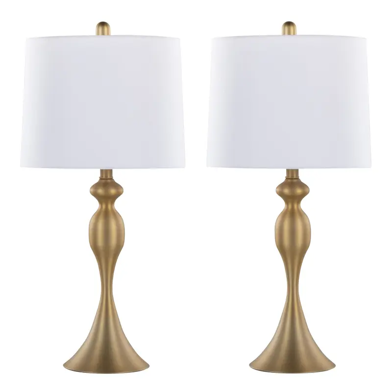 Ashland 27" Metal Table Lamp - Set of 2 By LumiSource - GTS27-ASHLND AUW2
