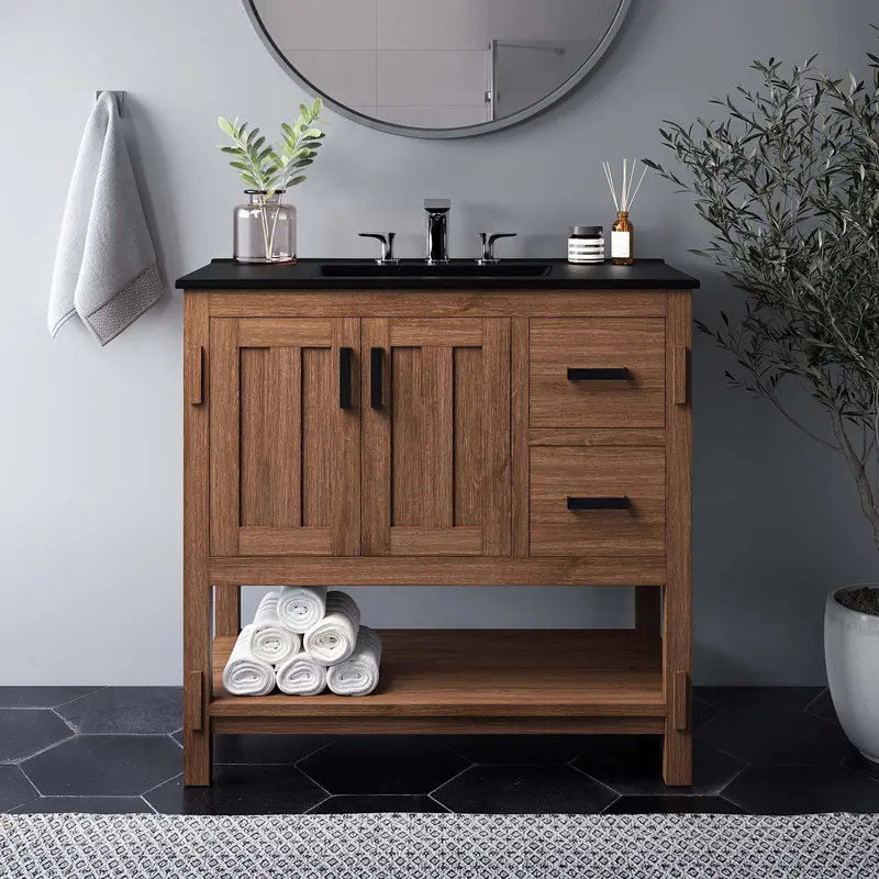 Ashlyn 36” Wood Bathroom Vanity By Modway - EEI-6535