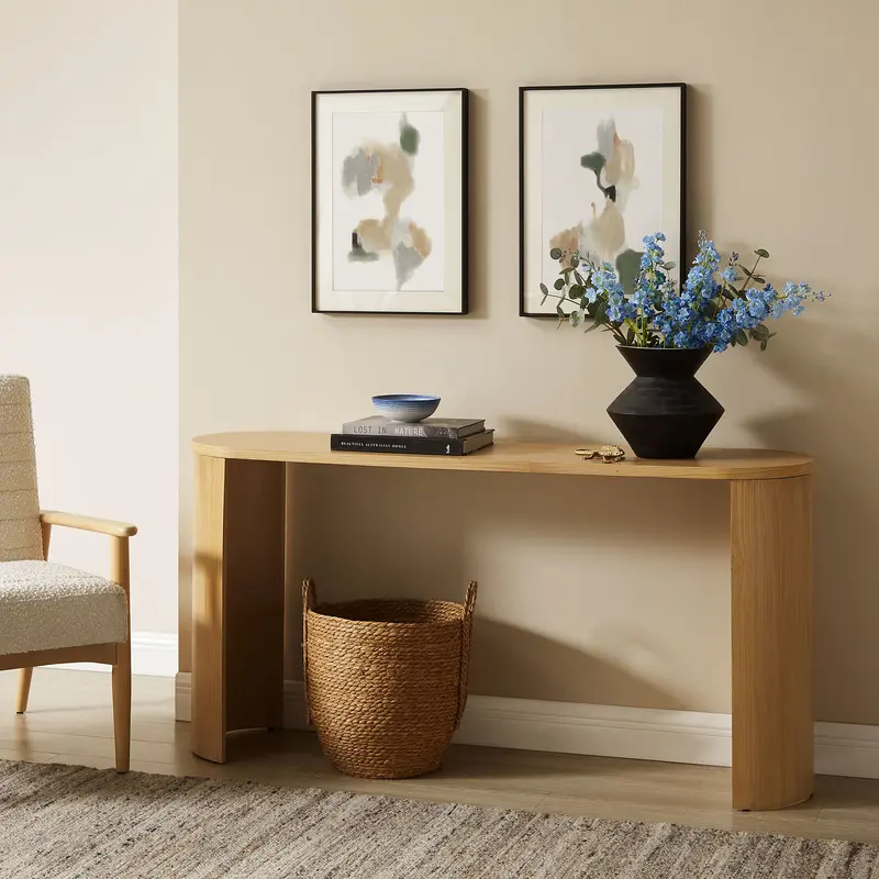 Aspect Oval Wood Coffee Table by Modway