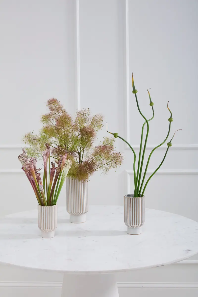 Astor Vase Set of 4 By Accent Decor