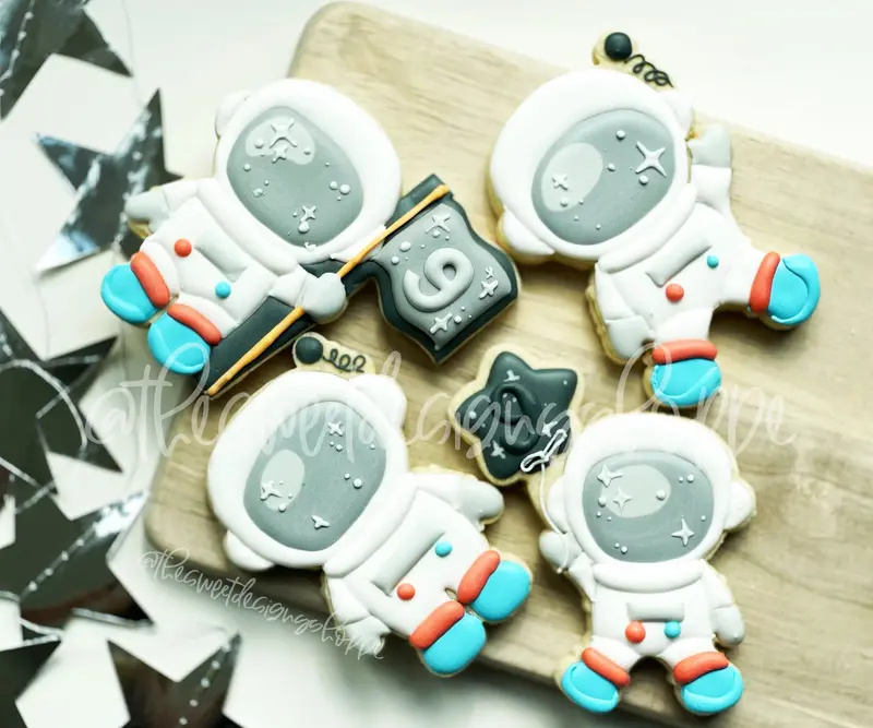 Astronaut Set - Set of 4 - Cookie Cutters