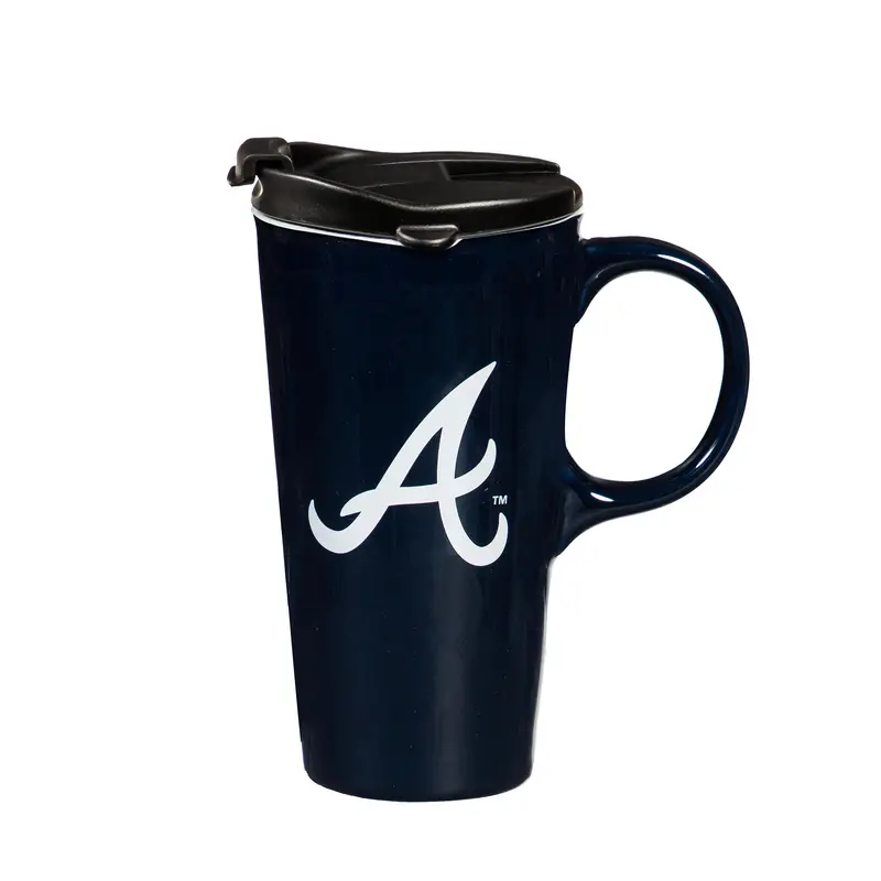 Atlanta Braves Boxed Travel Latte Cup, 17oz