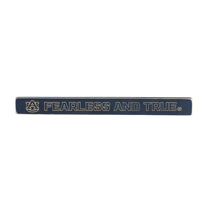 Auburn University Engraved Wood Sign, 1.5" x 18"