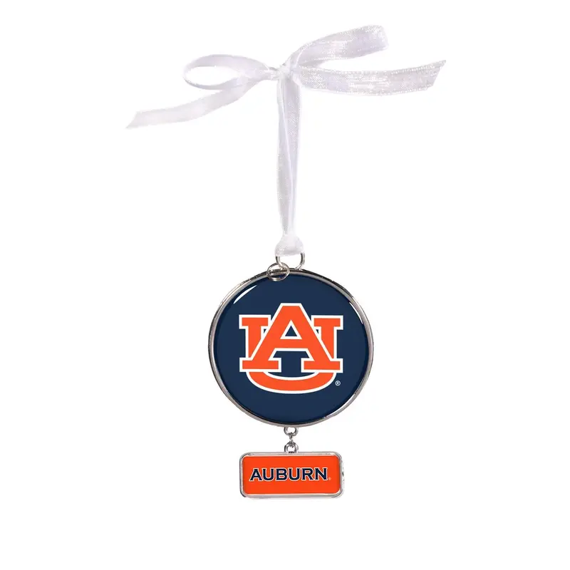 Auburn University Shaped Metal Ornament