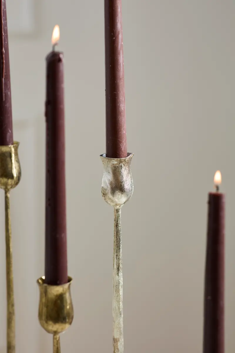 Auric Candlestick Set of 8 By Accent Decor
