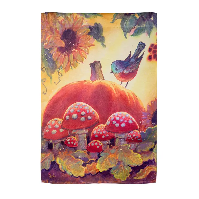 Autumn Light Suede House Flag