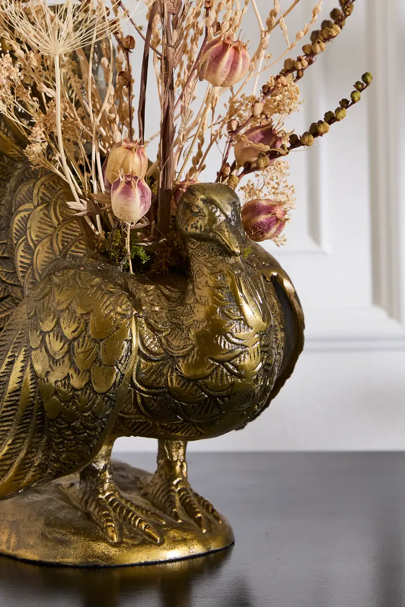 Autumn Turkey Vase By Accent Decor
