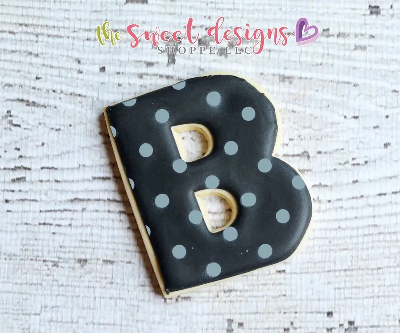 B for BOO! v2- Cookie Cutter