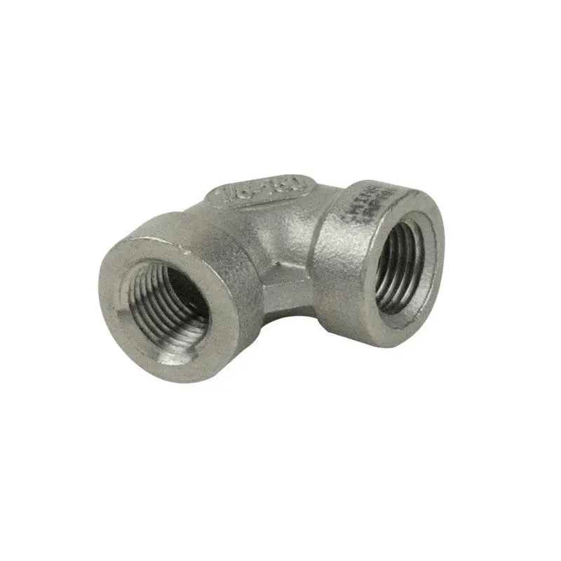B&K Proline 1/4 in. FIP in. X 1/4 in. D FIP Stainless Steel 90 Degree Elbow