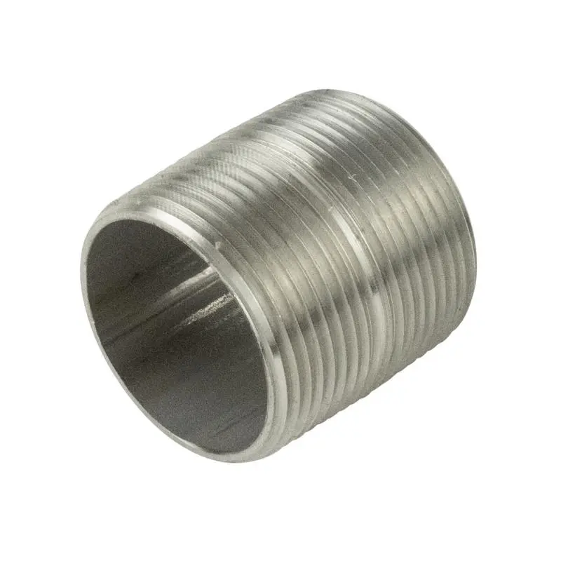 B&K Proline 2 in. MIP X 2 in. D MIP Stainless Steel Nipple