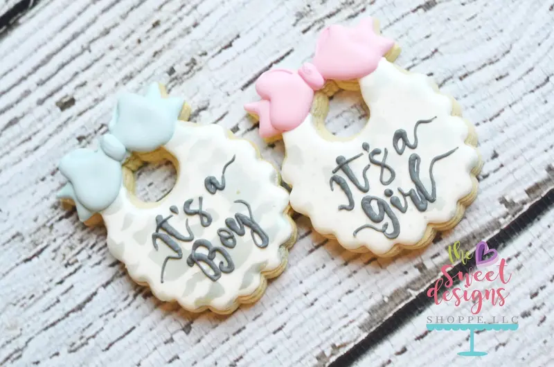 Baby Bib V2 - Cookie Cutter
