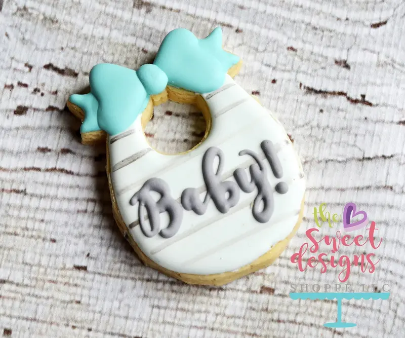 Baby Boy Bib V2 - Cookie Cutter