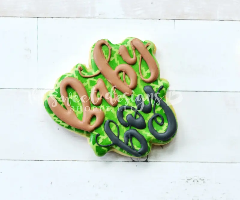 Baby Boy Plaque - Cookie Cutter