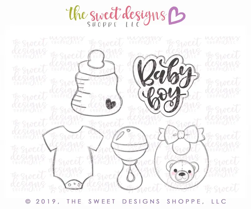 Baby Boy Set - Cookie Cutters