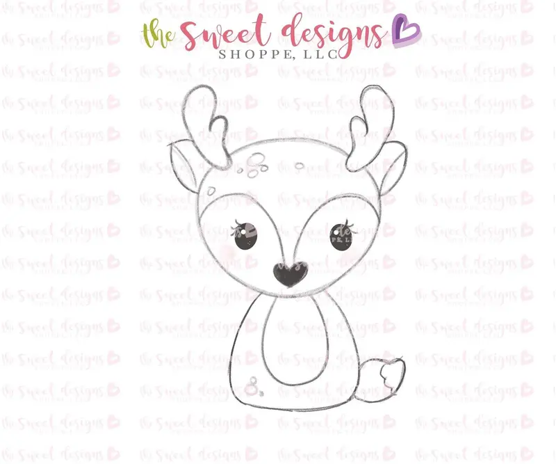 Baby Deer - Cookie Cutter