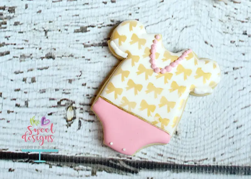 Baby Girl Onesie v2- Cookie Cutter