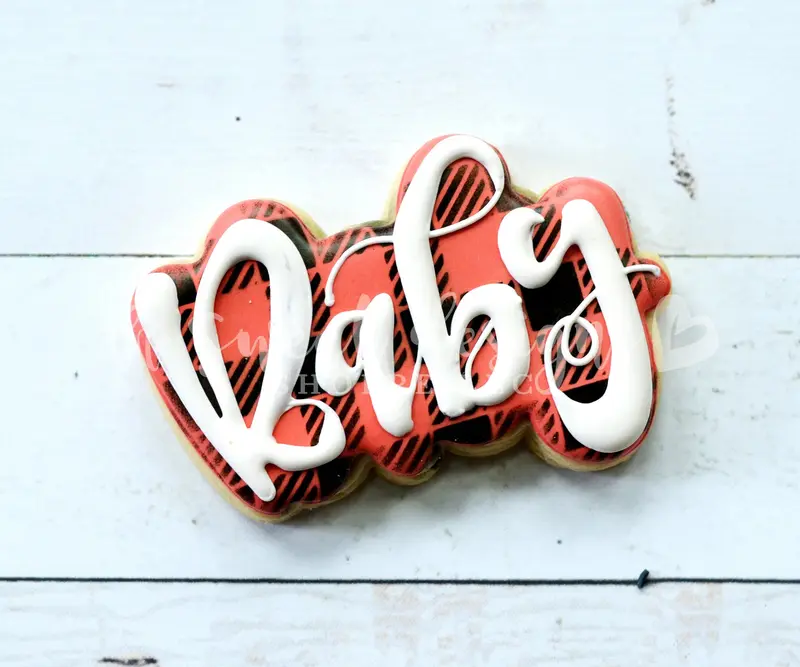 Baby Plaque - Cookie Cutter