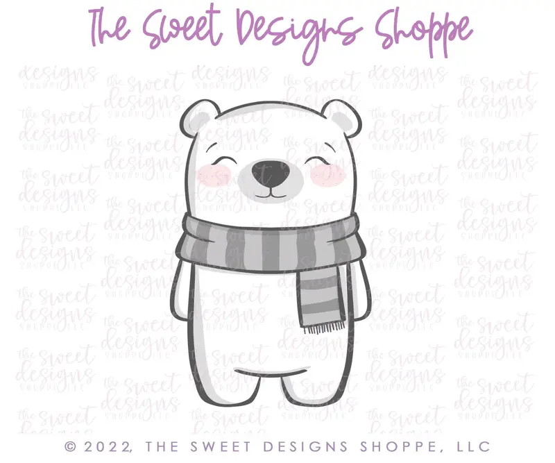 Baby Polar Bear - Cookie Cutter
