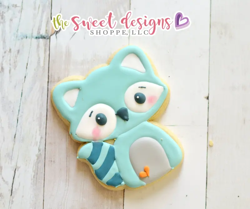 Baby Raccoon v2- Cookie Cutter