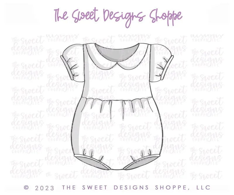 Baby Romper with Sleeve - Cookie Cutter