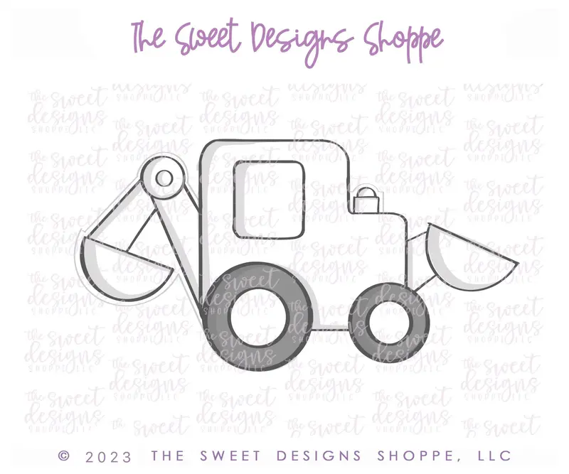 Backhoe Excavator - Cookie Cutter