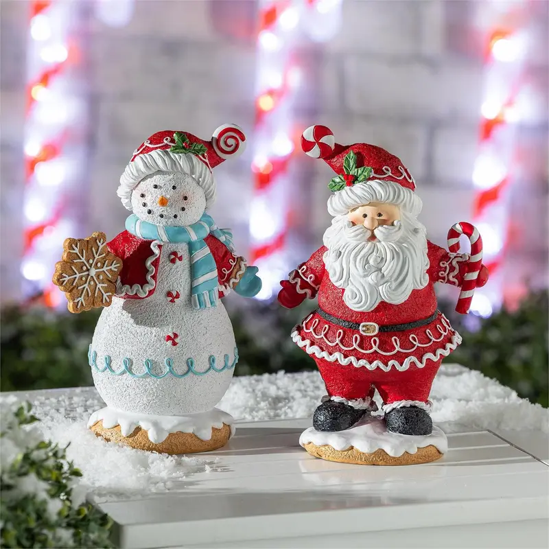Baking Spirits Bright Garden Statue, Resin Statue, Bake Shop Besties, 10"H, Asst of 2