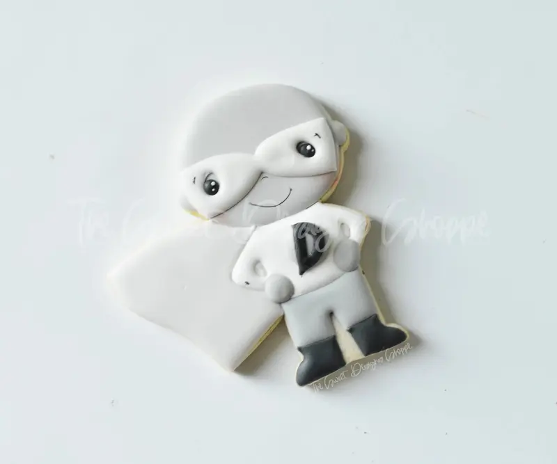 Bald Super Hero - Cookie Cutter