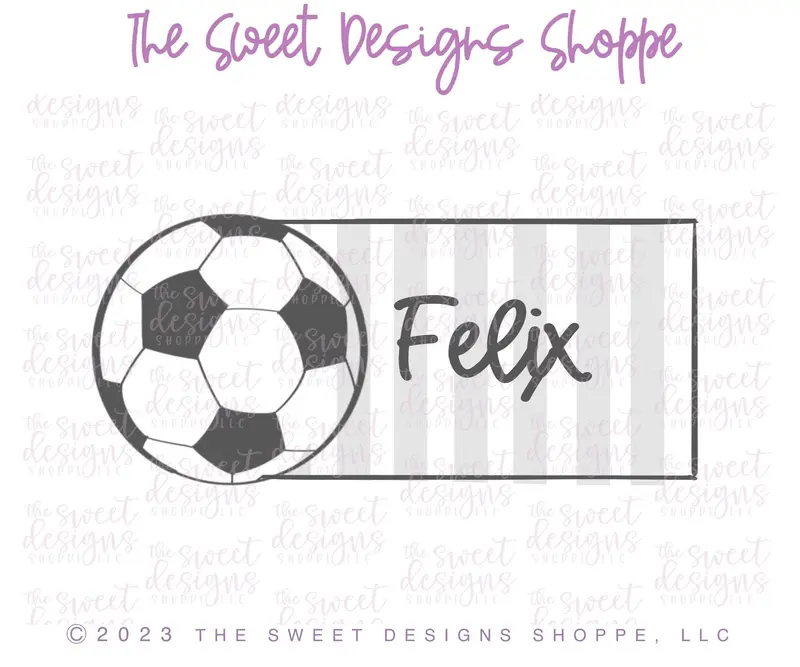 Ball Plaque - Cookie Cutter
