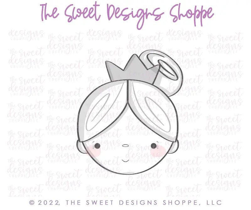 Ballerina Face - Cookie Cutter