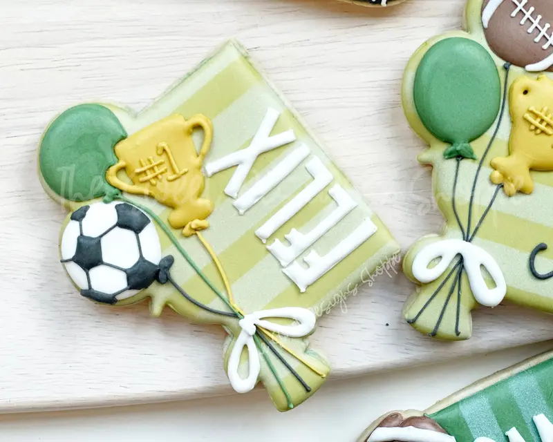Balloon Plaque - Cookie Cutter