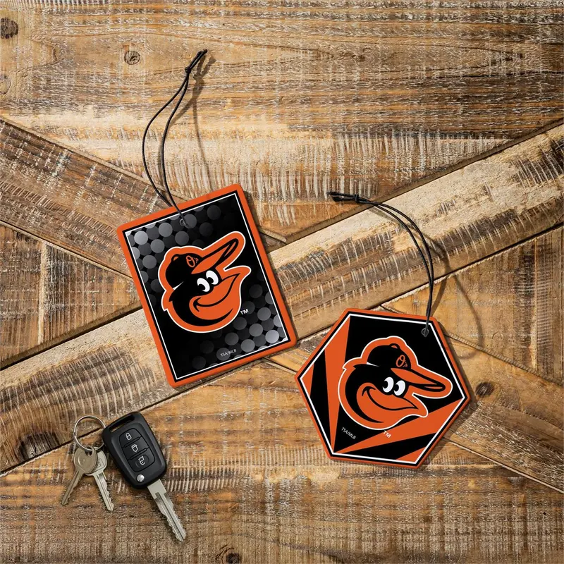 Baltimore Orioles Air Freshener, Set of 2