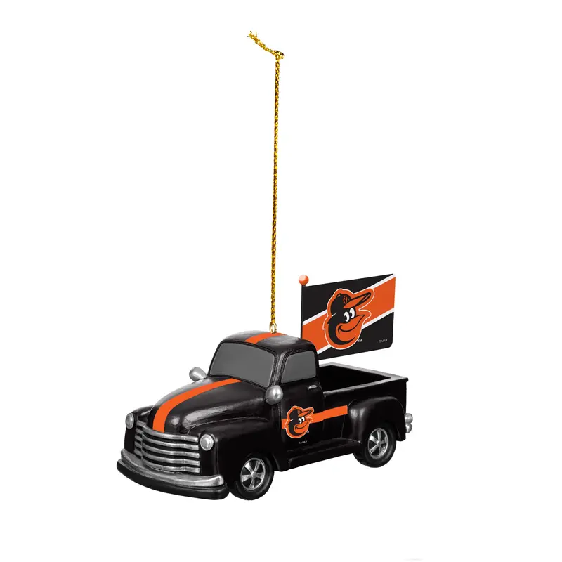 Baltimore Orioles Rally Truck Ornament