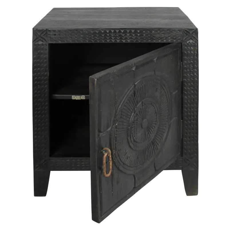 Bannock Bedside Table By HomArt