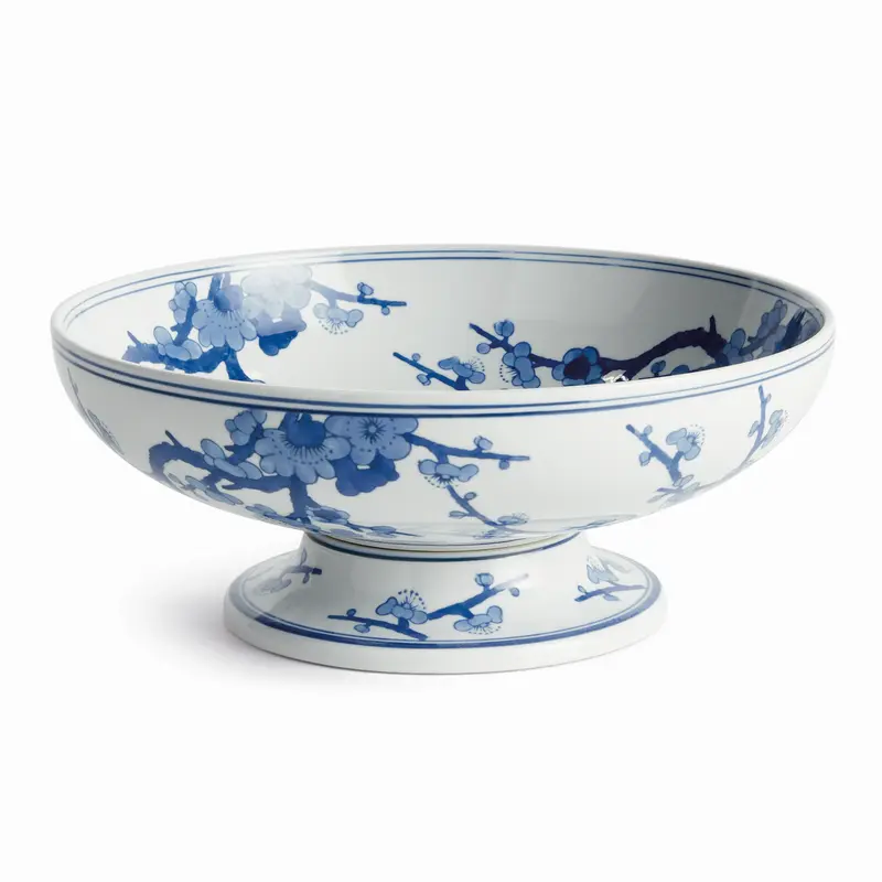 BARCLAY BUTERA DYNASTY EMPRESS DECORATIVE FOOTED BOWL
