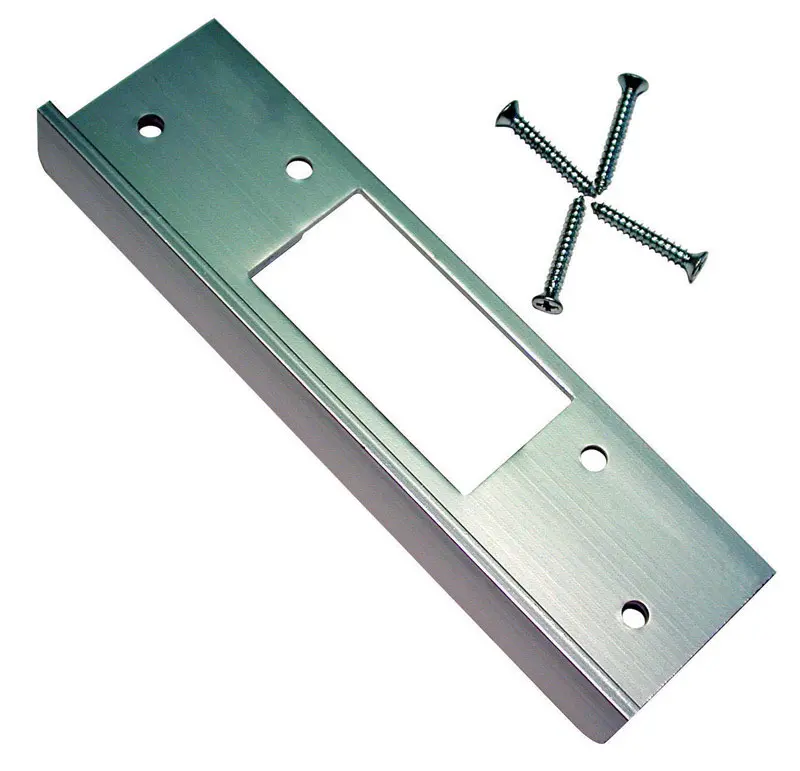 Barton Kramer Satin Silver Aluminum Guard-A-Latch 1 pk - Open Box