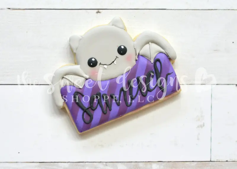 Bat Plaque - Cookie Cutter
