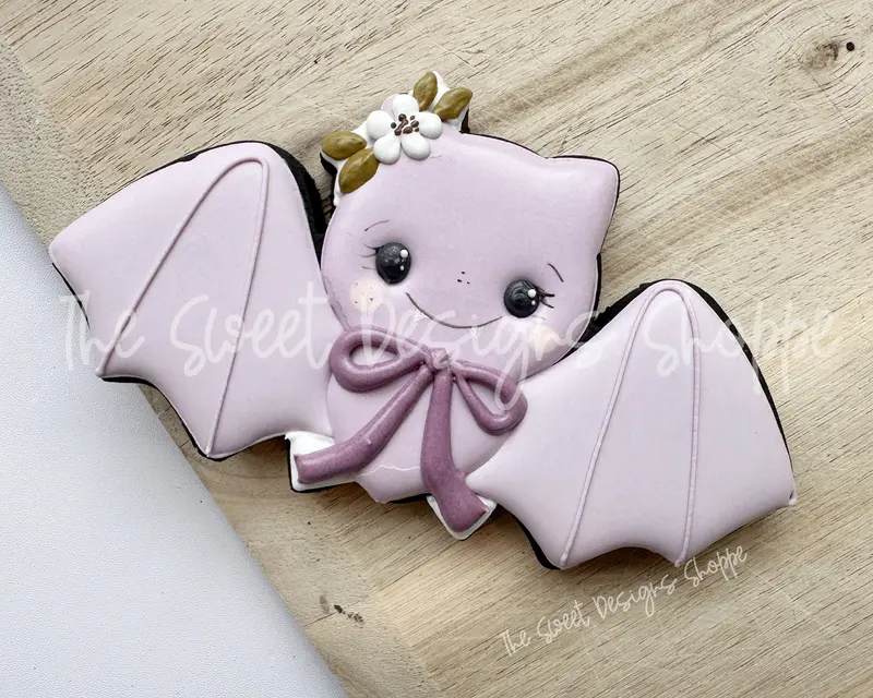 Bat with Bow - Cookie Cutter