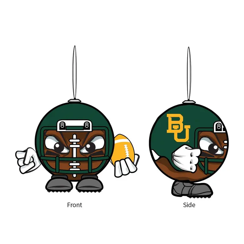 Baylor University, Ball Head Ornament